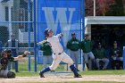 Baseball vs Babson  Wheaton College Baseball vs Babson College. - Photo by: KEITH NORDSTROM : Wheaton, Baseball